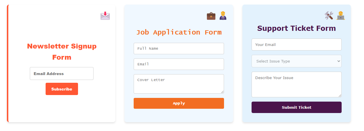Custom Form 3